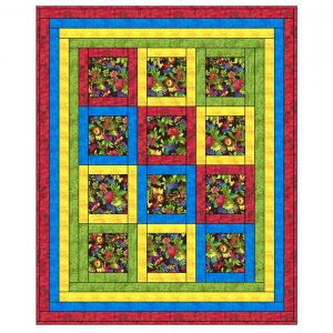 Jungle Lion & Friends Quilt Image 2