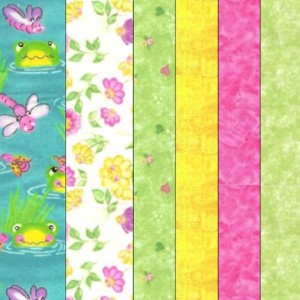 The-Garden-Pond-In-Flannel-II-Lime_Yellow-Fabric-Image-1